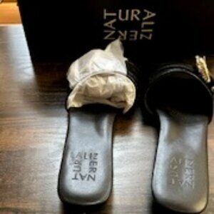 Naturalizer Women's Santiago Buckle Slide Sandal Size 7